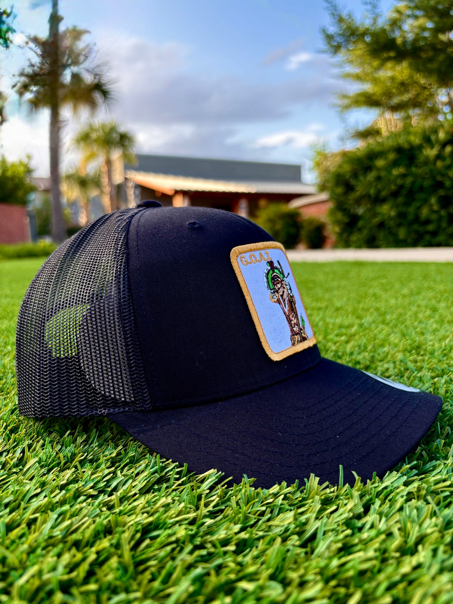 G.O.A.T PEREIRA SNAPBACK TRUCKER HAT
