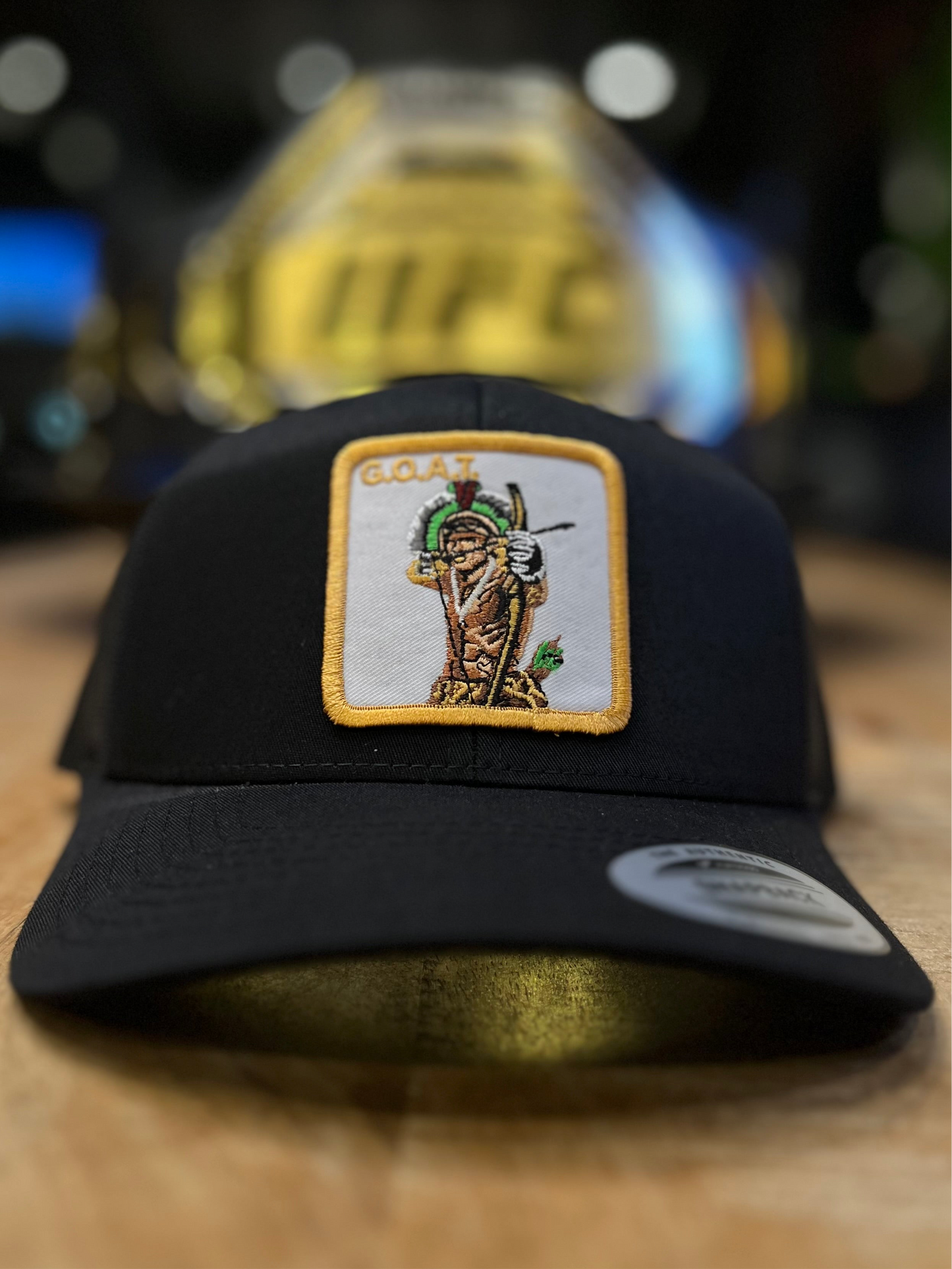 G.O.A.T PEREIRA SNAPBACK TRUCKER HAT