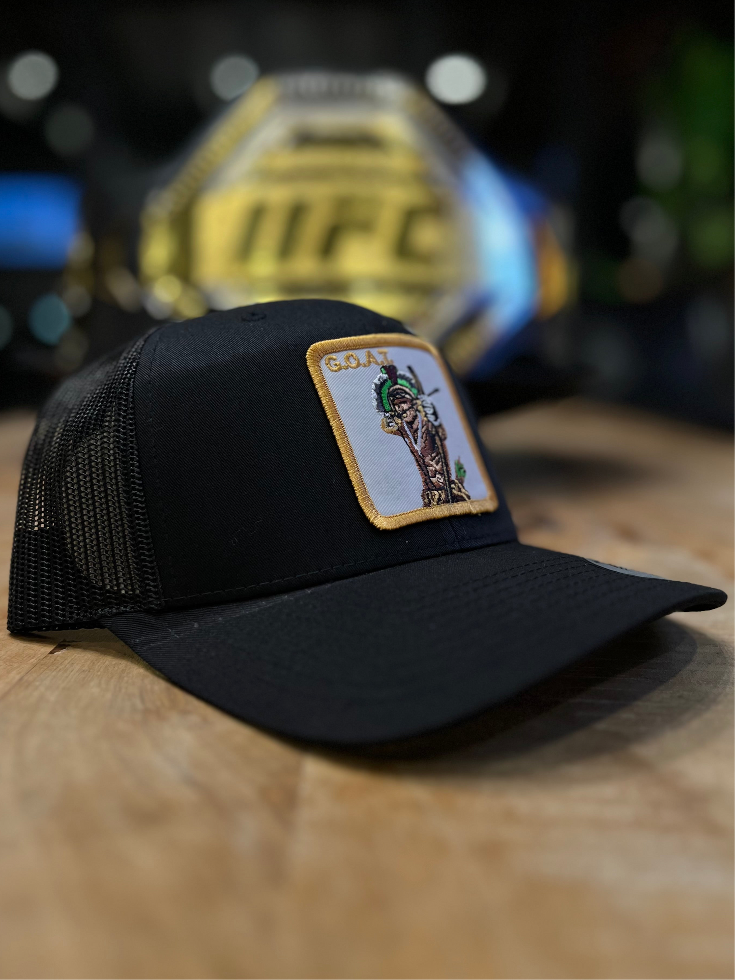 G.O.A.T PEREIRA SNAPBACK TRUCKER HAT