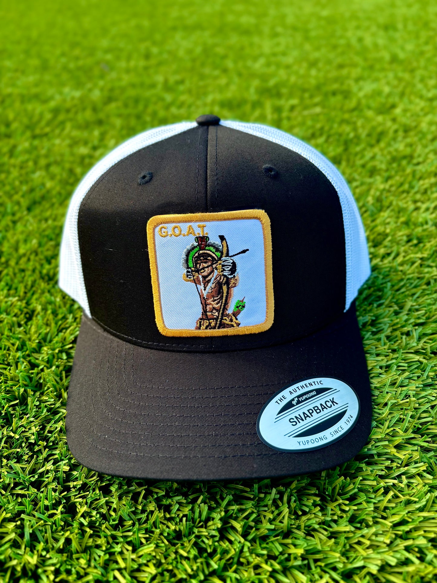 G.O.A.T PEREIRA SNAPBACK TRUCKER HAT