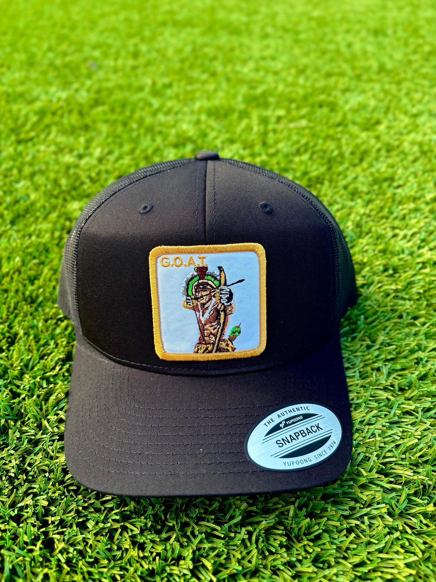 G.O.A.T PEREIRA SNAPBACK TRUCKER HAT