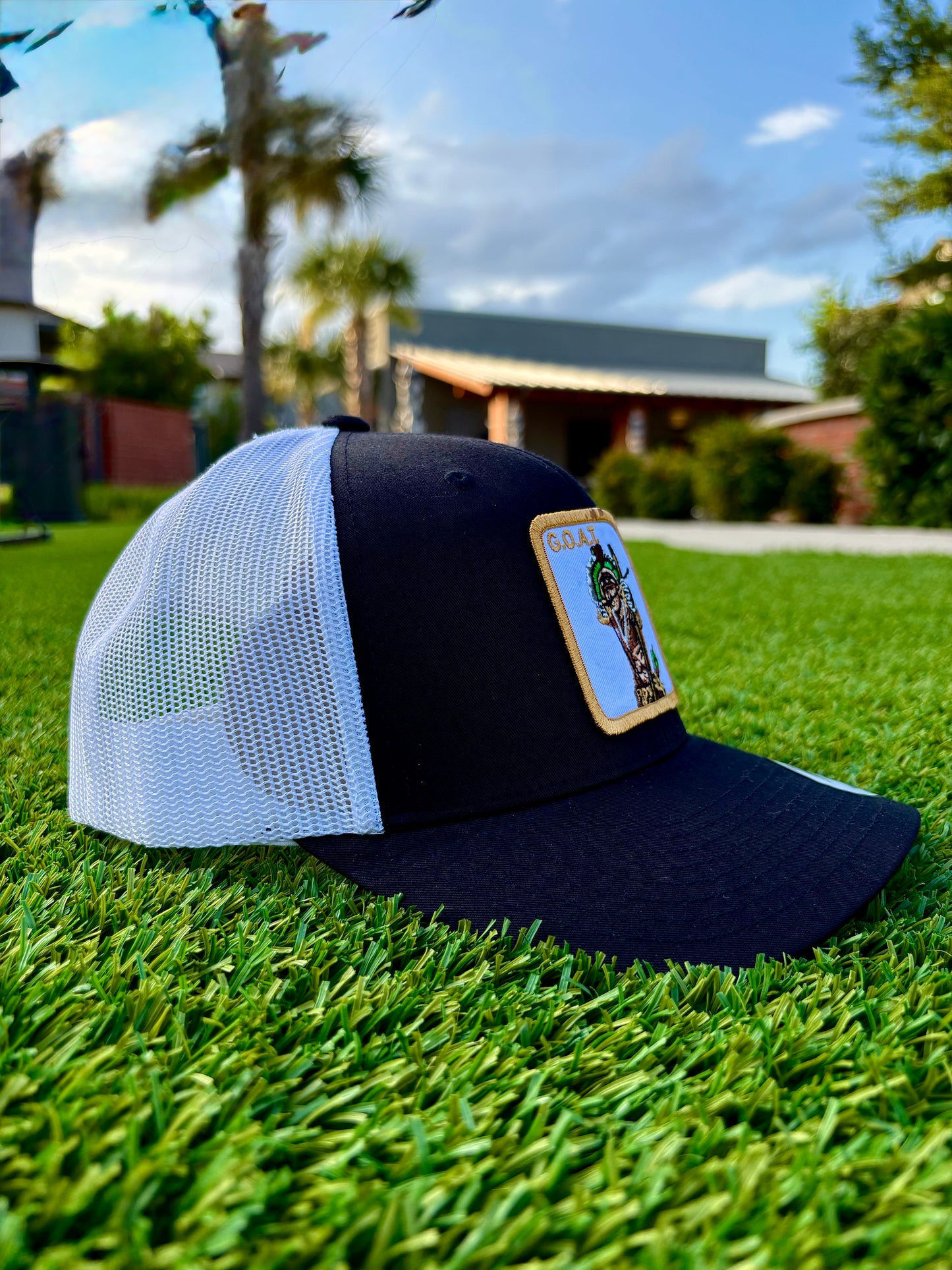 G.O.A.T PEREIRA SNAPBACK TRUCKER HAT
